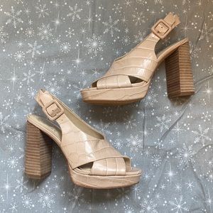Vince Camuto Block Heel Sandal - Sz 6